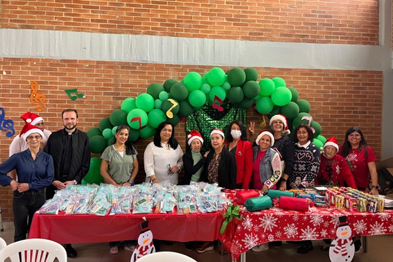 El equipo de la Pastoral de la Salud