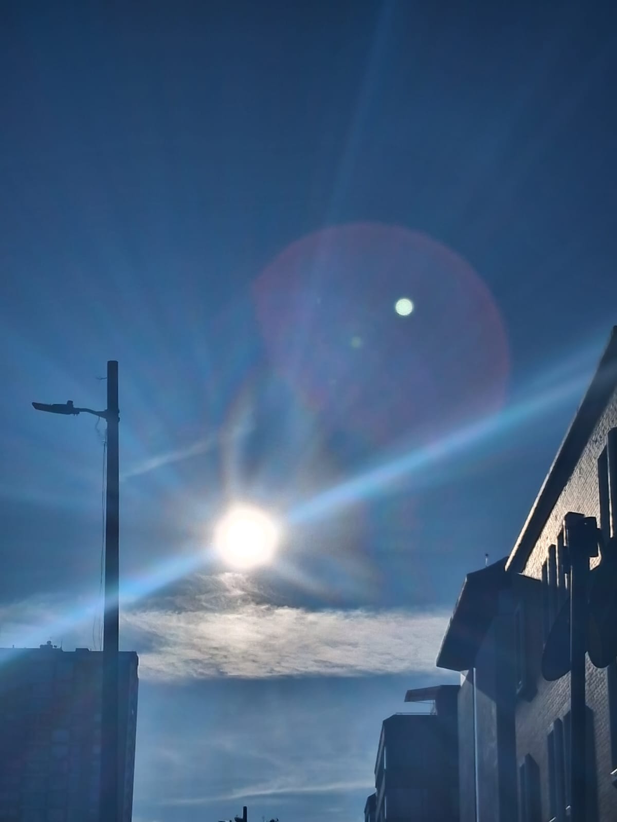 La Virgen acompañándonos en el Rosario de Aurora