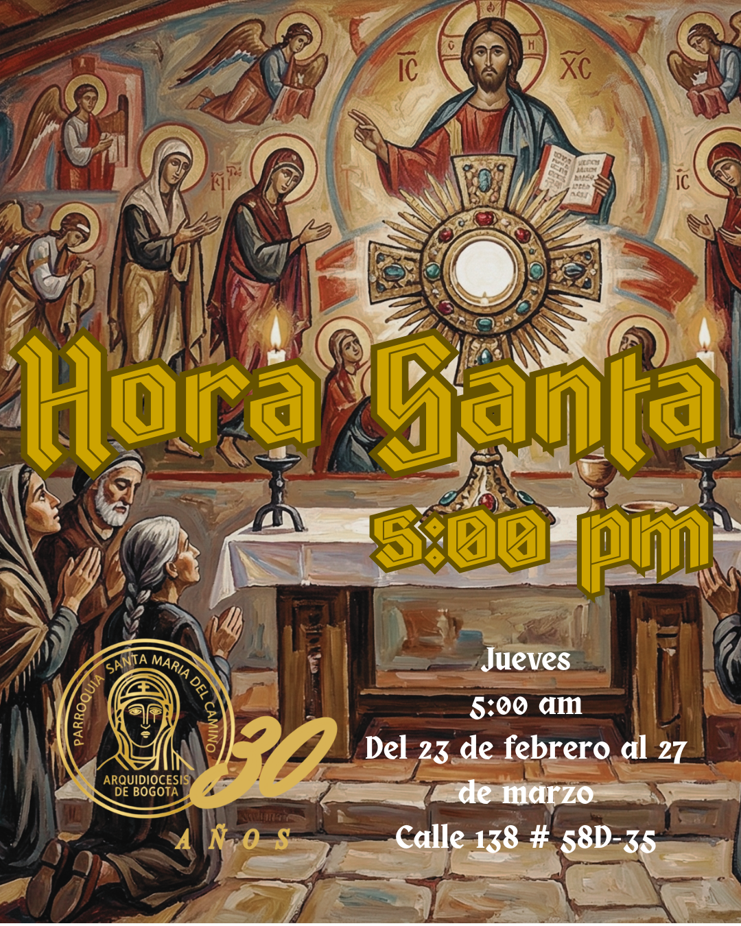 Horario Hora Santa