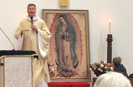 Charla del padre Gonzalo Arias sobre el cuadro de la Virgen de Guadalupe 2