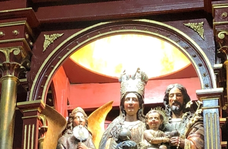 La imagen de la Sagrada Familia