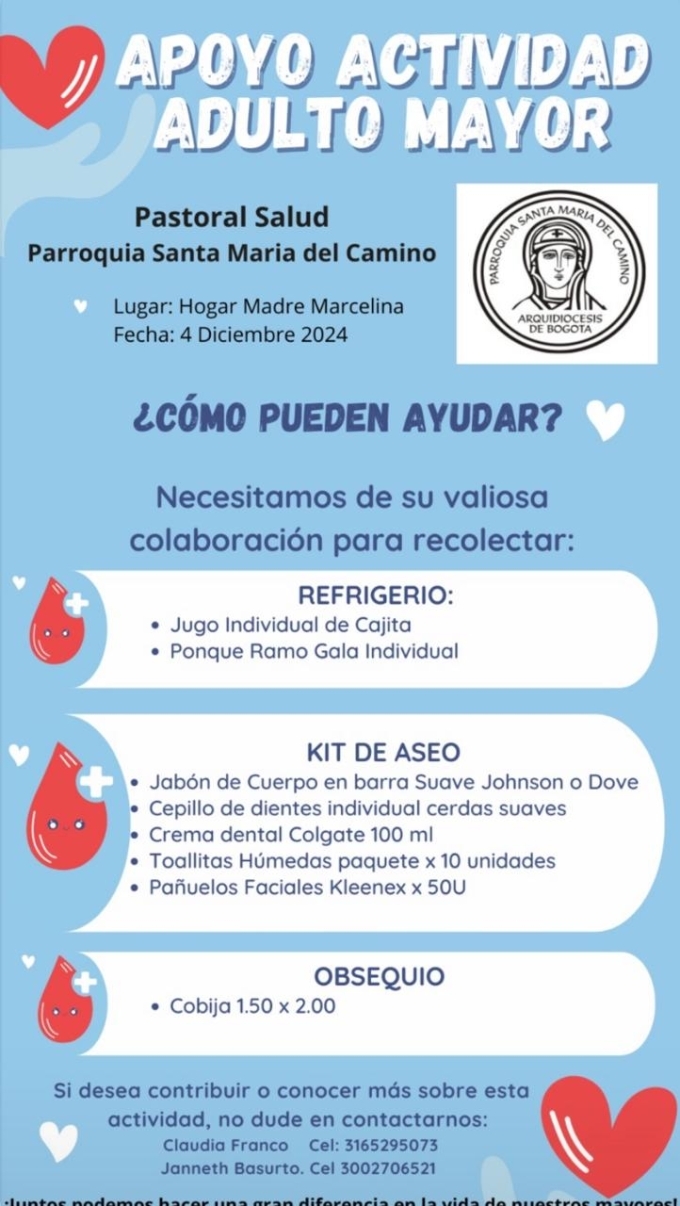 Convocatoria Hogar Madre Marcelina