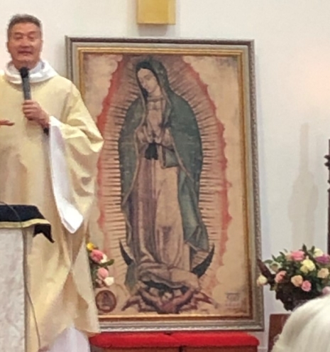 Charla del padre Gonzalo Arias sobre el cuadro de la Virgen de Guadalupe 2