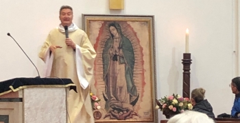 Visita de la Virgen de Guadalupe en la Parroquia Santa María del Camino